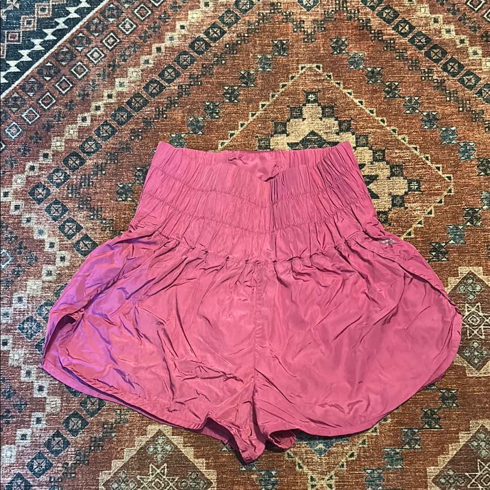 FP Movement by Free People High Waist Pink Shorts